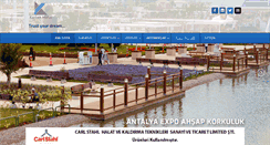 Desktop Screenshot of kartekmetal.com.tr