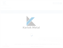Tablet Screenshot of kartekmetal.com.tr